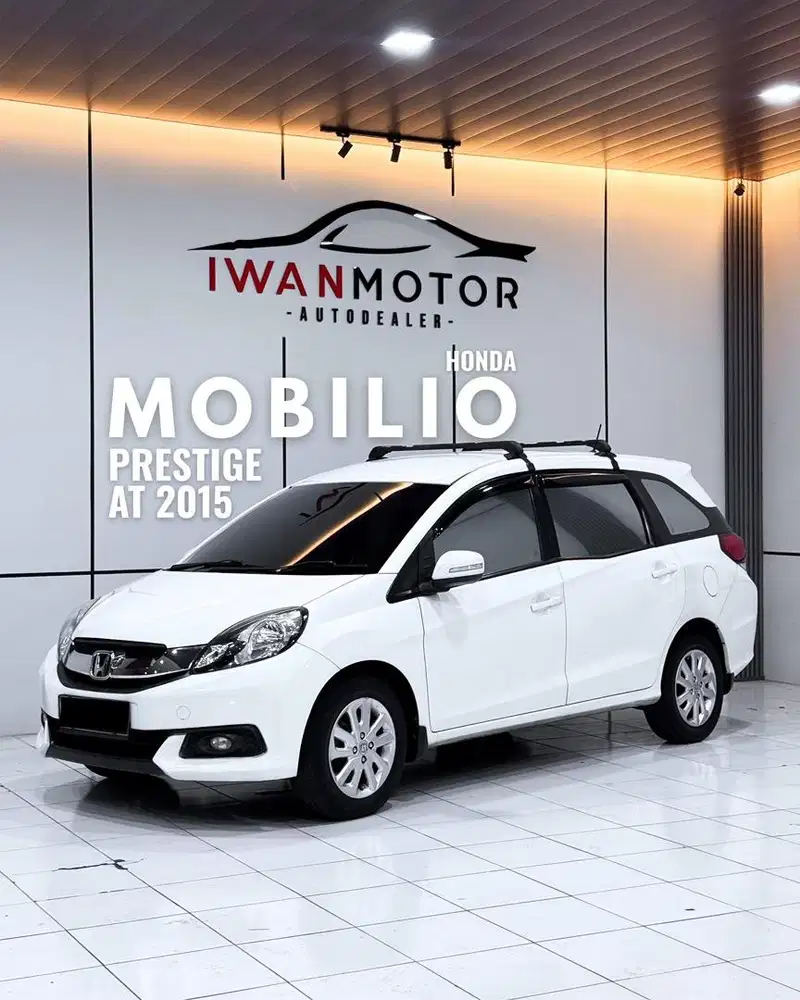 Pajak Baru atas Nama Pembeli! Honda Mobilio E Prestige AT Tahun 2015 !