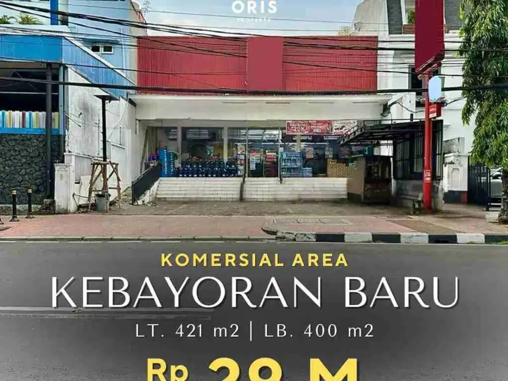 Bangunan Komersil Lokasi Strategis di Kebayoran Baru Jakarta Selatan
