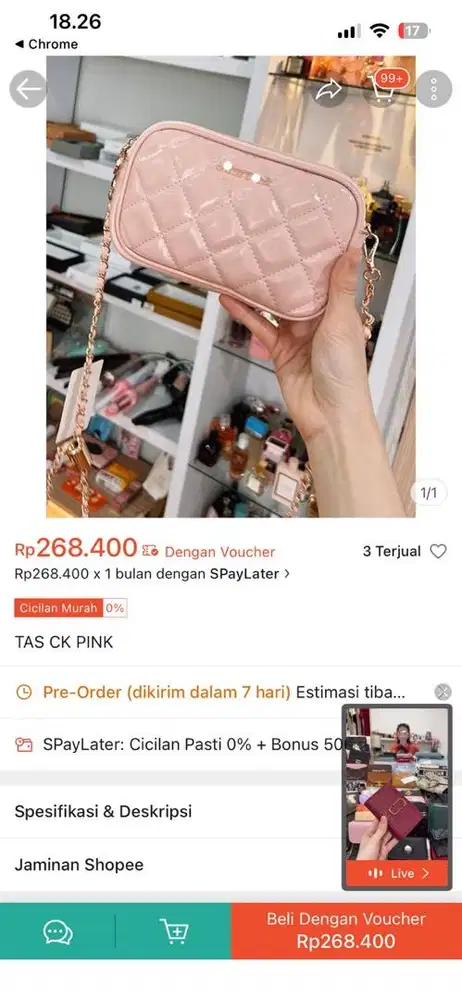 TAS CHARLES&KEITH (BARU)