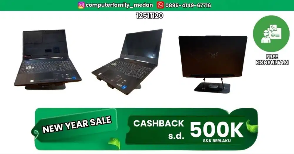 ASUS TUF GAMING F15 FX506HC GEN11 INTEL CORE I5 RAM 16 SSD 512GB