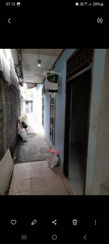 KONTRAKAN KOSONG 600.OOO per bulan