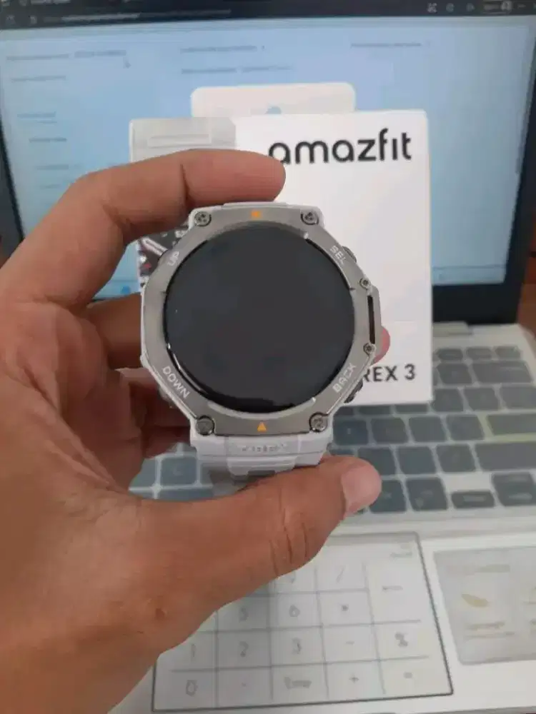 Amazfit trex 3 t-rex 3 grey smartwatch smart watch gps running strava