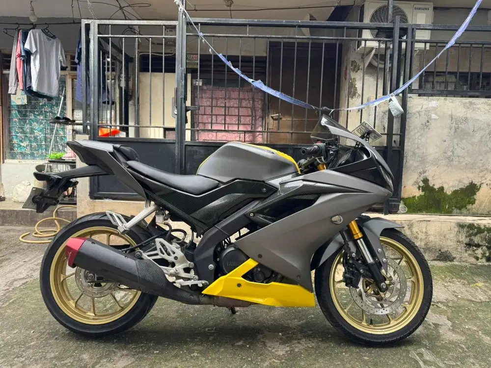 Yamaha R15 thun 2021 mesin halus jozz siap gas gam.
