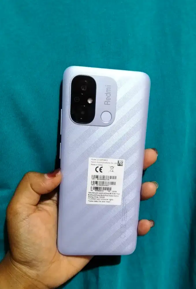 Redmi 12c ram 4+4/128 mulus ORI!.