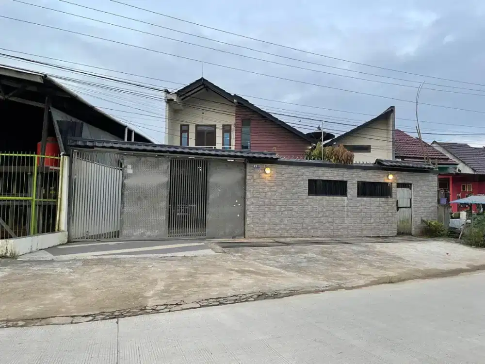 Rumah tidak masuk gang jl pusaka (terusan m. Said) 2 lantai