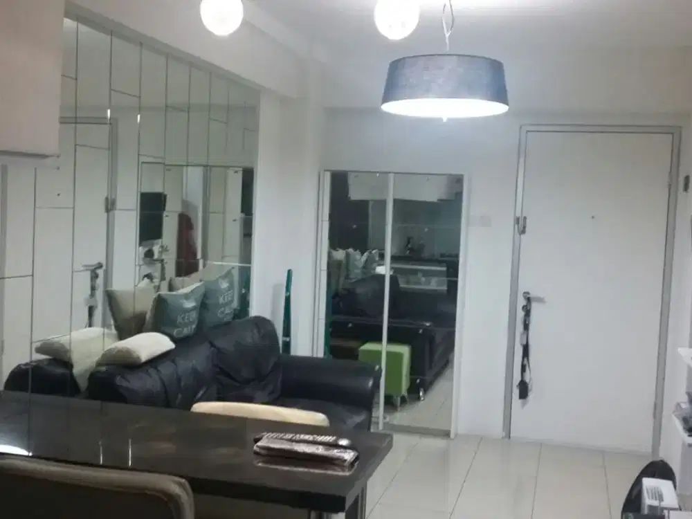 Apartemen Green Bay Pluit Tipe 2 Kamar Full Furnished View ke Kolam Siap Huni