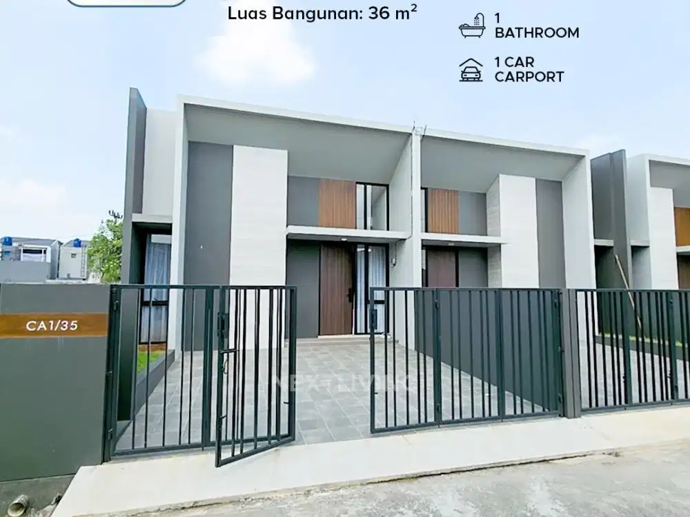 Tanpa DP - Rumah Modern dengan Layout Nyaman & Lingkungan Tertata by Duta Putra Land