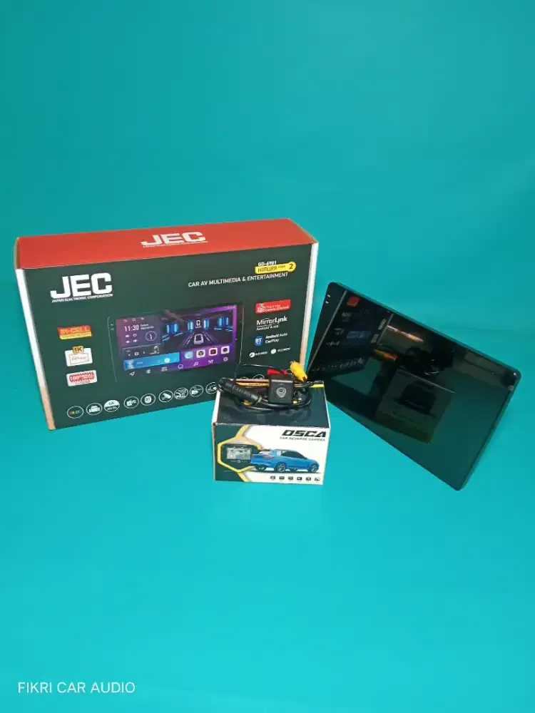 Head Unit Android JEC GD-6981 HIMURA IN-CELL 9 2/32 & Camera Parkir
