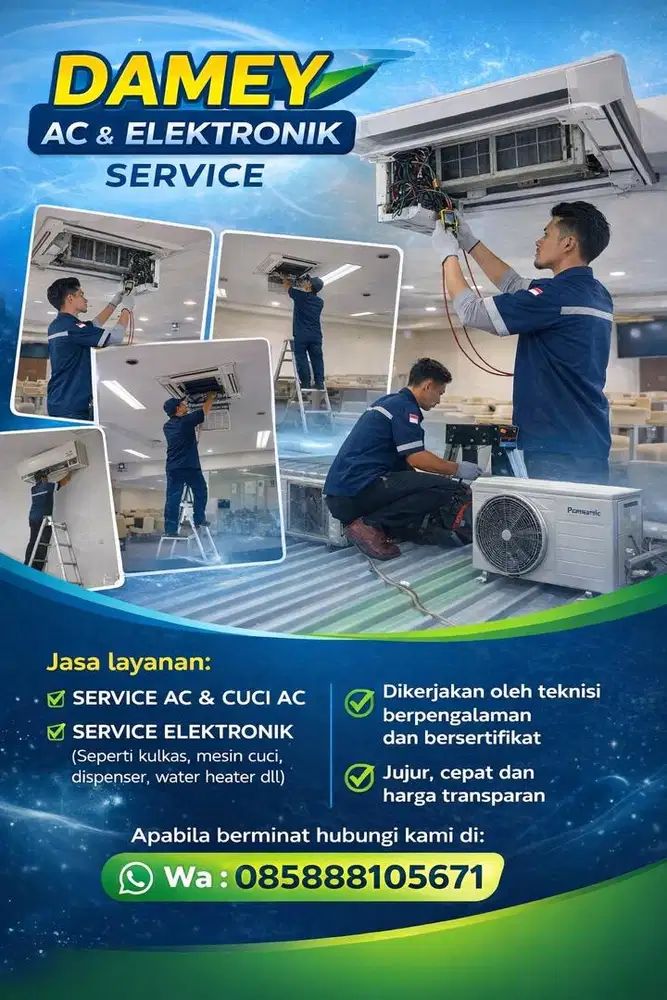 Jasa service elektronik(home service)