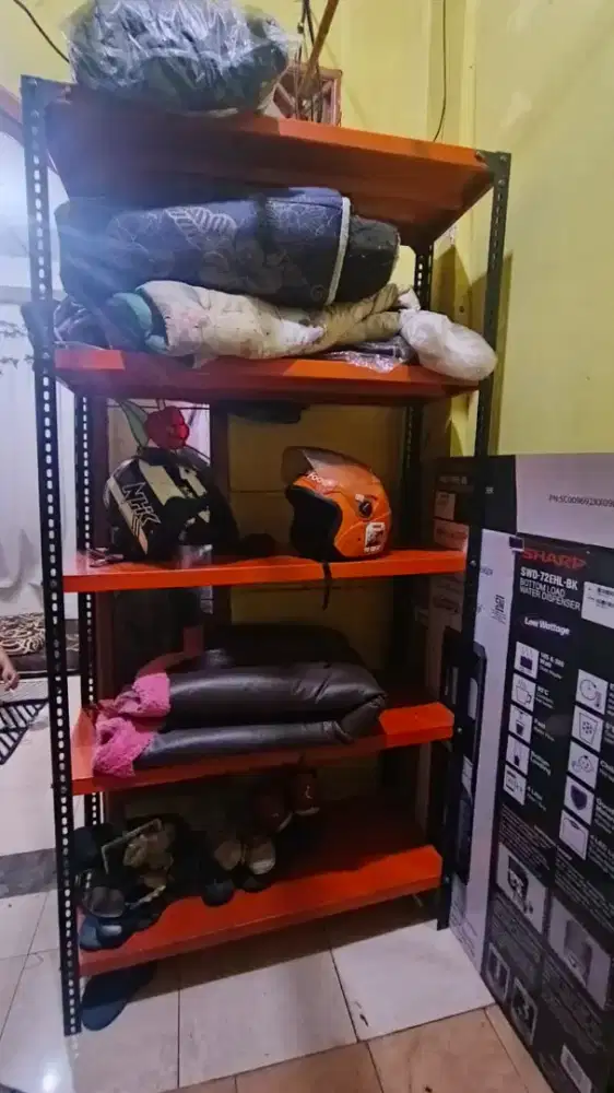 Rak loundry kondisi bekas loundry