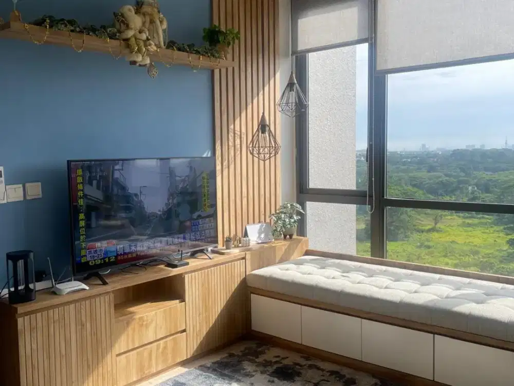 (GT) DIJUAL/DISEWAKAN MURAH FULL FURNISH Apartemen Marigold, Navapark