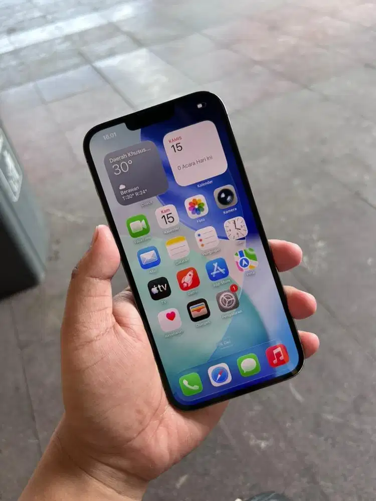 Iphone 13 promax 256GB ex inter hp kabel aja