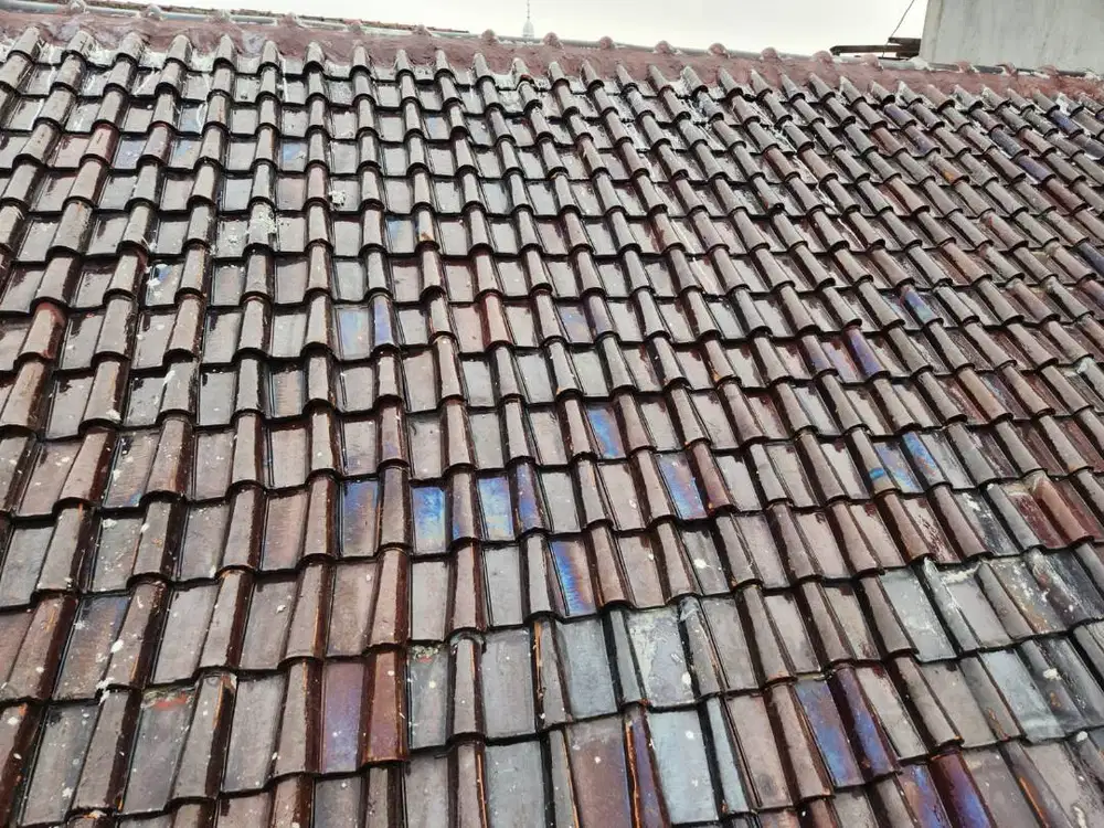 Jual genteng Jatiwangi (JTW) bekas merk Maher dan Jatimulya 25x40cm