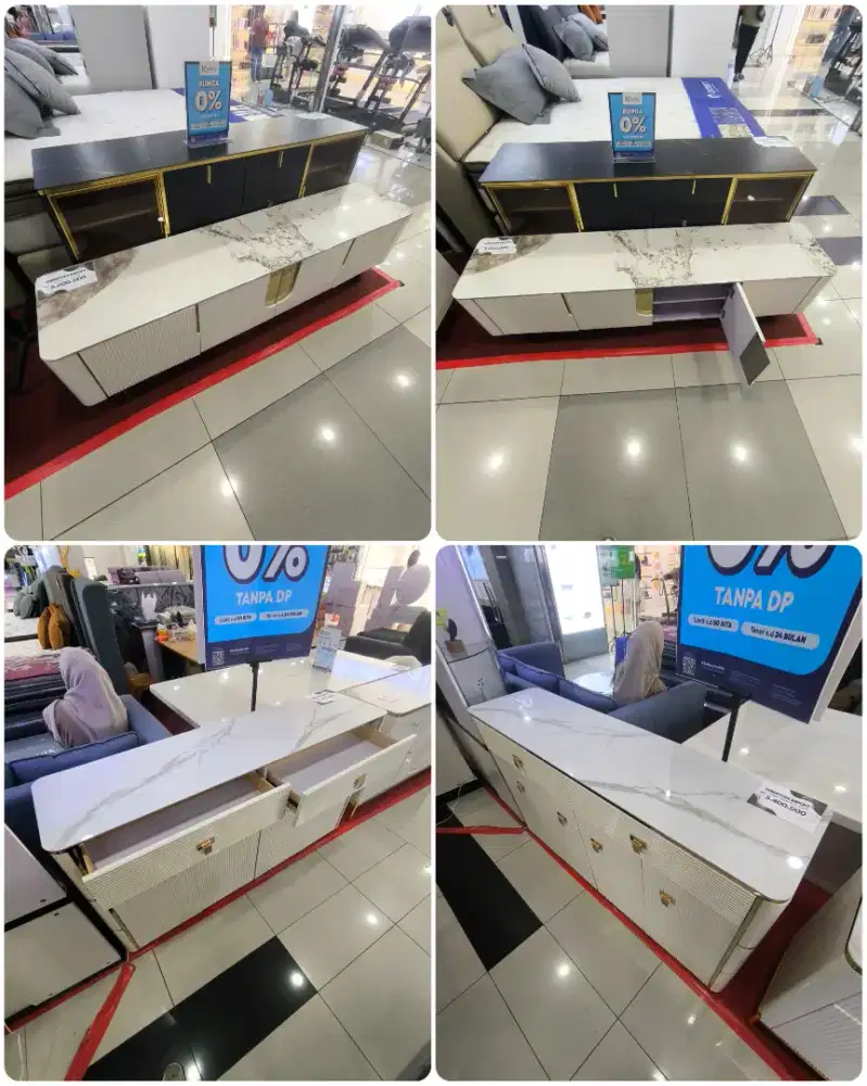 CREDIT MEJA TV BUNGA 0% NO DP