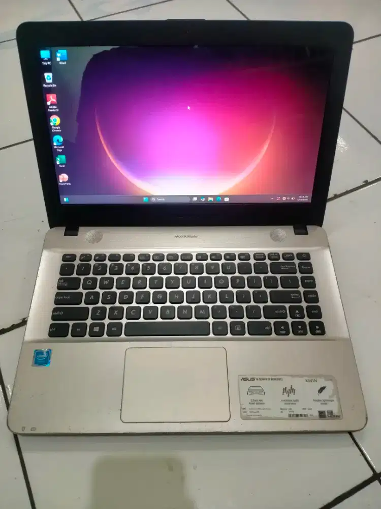 Asus N3350 RAM 4Gb/500Gb batre bagus mulus siap pakai No minus