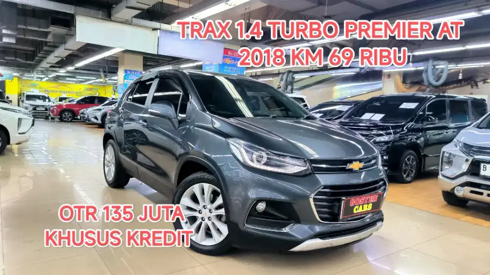 CHEVROLET TRAX 1.4 TURBO PREMIERE AT 2018 KONDISI ISTIMEWA