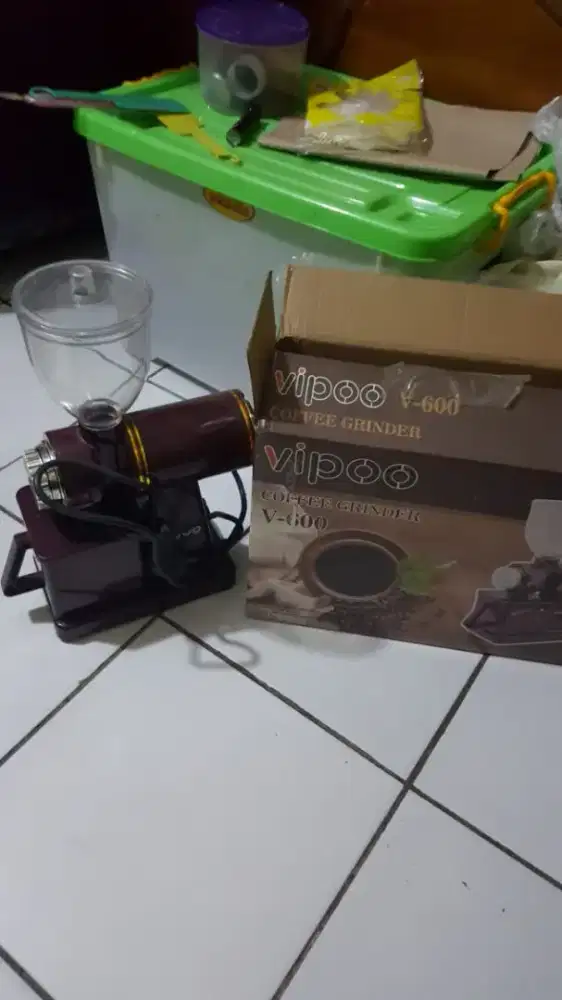 Mesin grinder kopi merk vipoo masih mulus