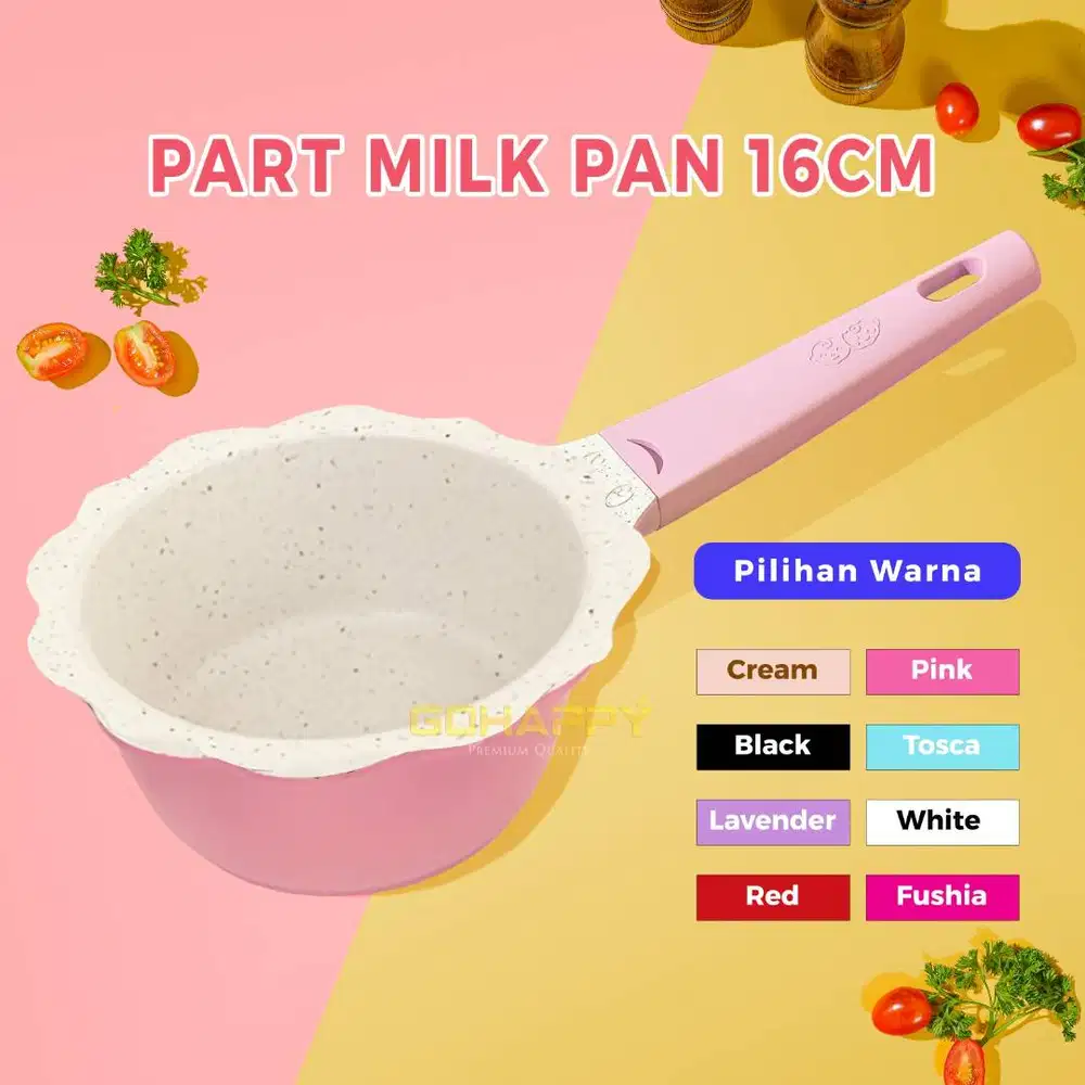 Part MILK PAN 16cm Panci Bayi Mpasi wajan Mayba Gohappy sparepart
