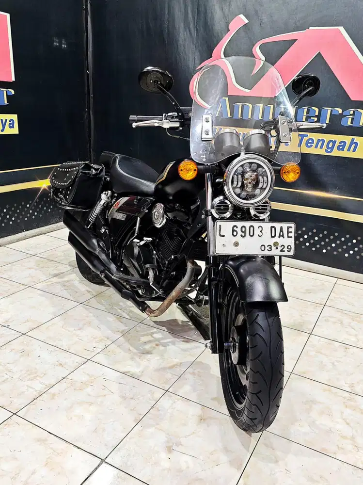 Benelli Motobi EFI 200cc Reg 2024 hitam odo 9rb keren abis