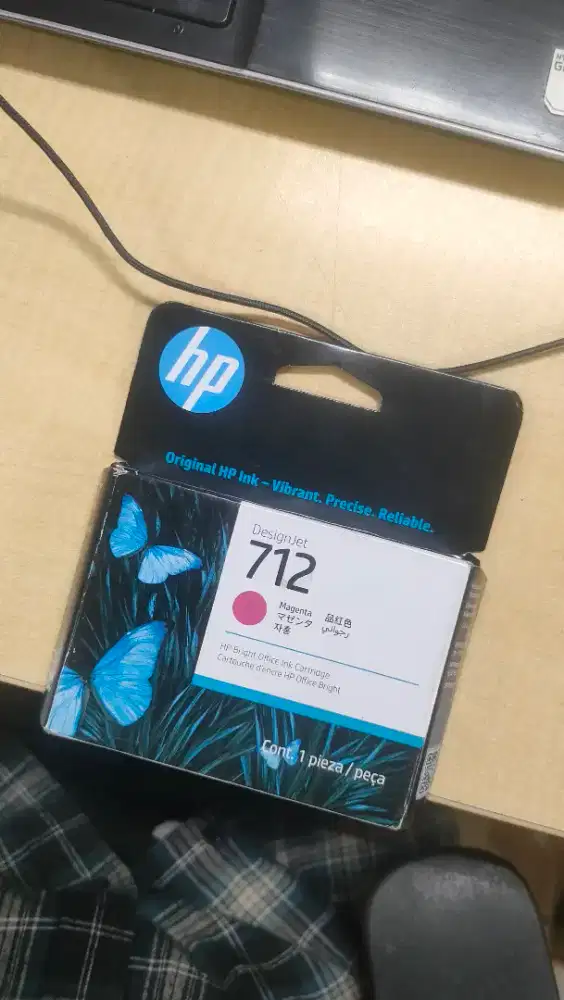 jual tinta hp magenta bnib