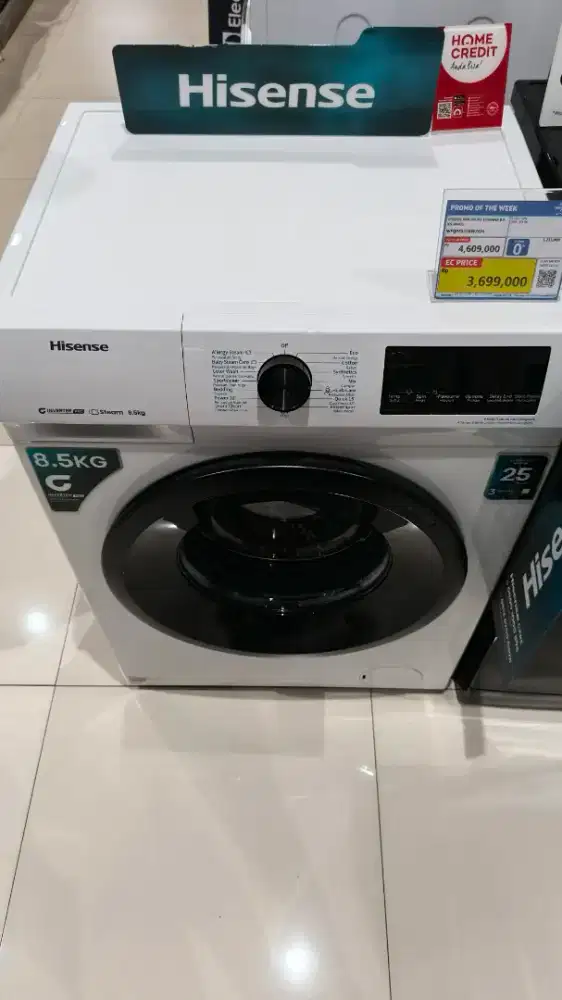 HISENSE WM FRONT LOADING 8.5KG