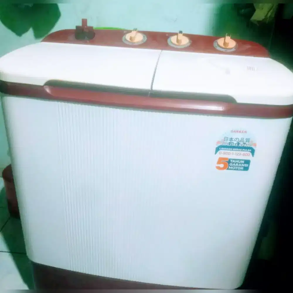Mesin cuci Sanken 8 kg