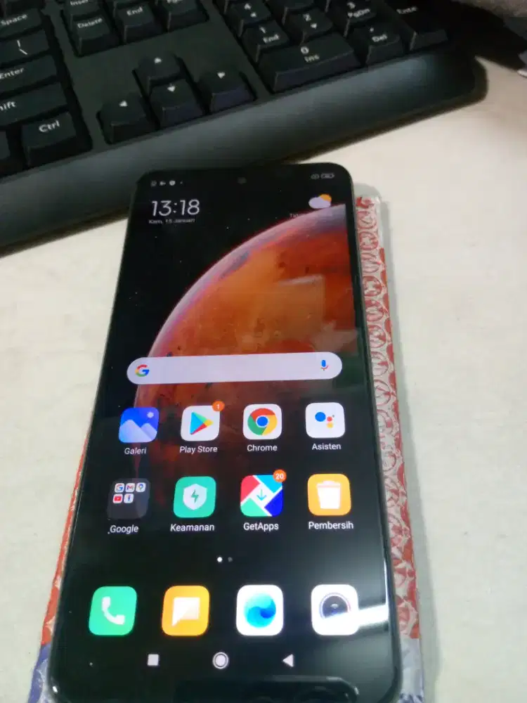 Redmi note 9pro 8/128 nfc dan chager