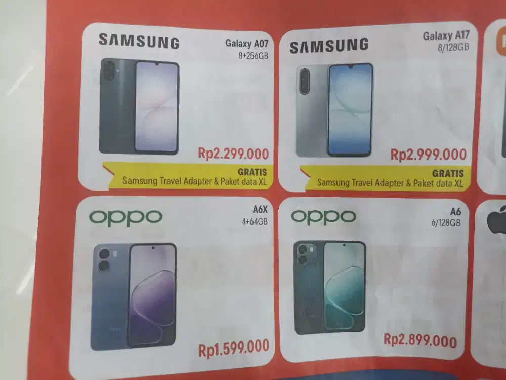Samsung Galaxy A07 A17 8+256GB