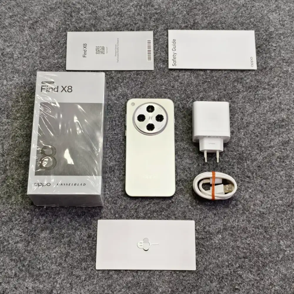 Oppo find x8 12/256gb resmi like new