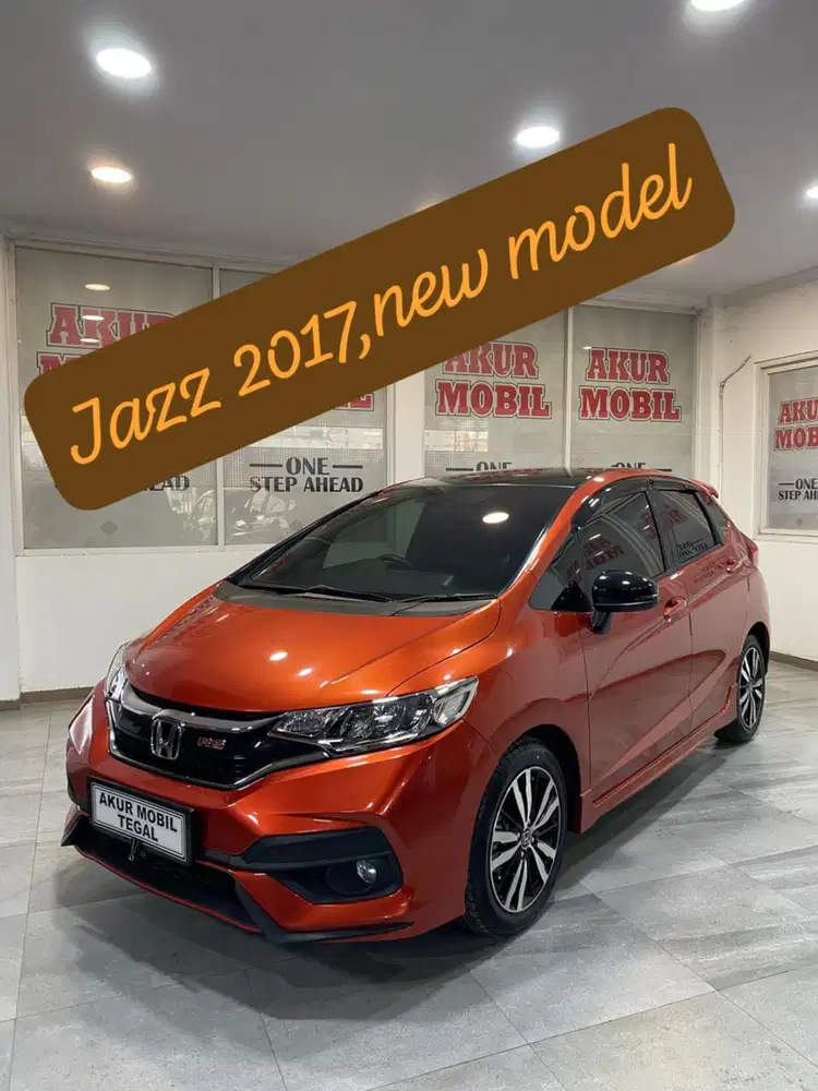 DP 30Jt ! JAZZ 1.5 RS CVT 2017 ORANGE FUL ORI SIAP PAKAI