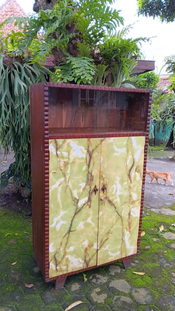 Lemari Dapur / Makan Jengki Bekas Lawas Kuno Jadul Jadoel Klasik