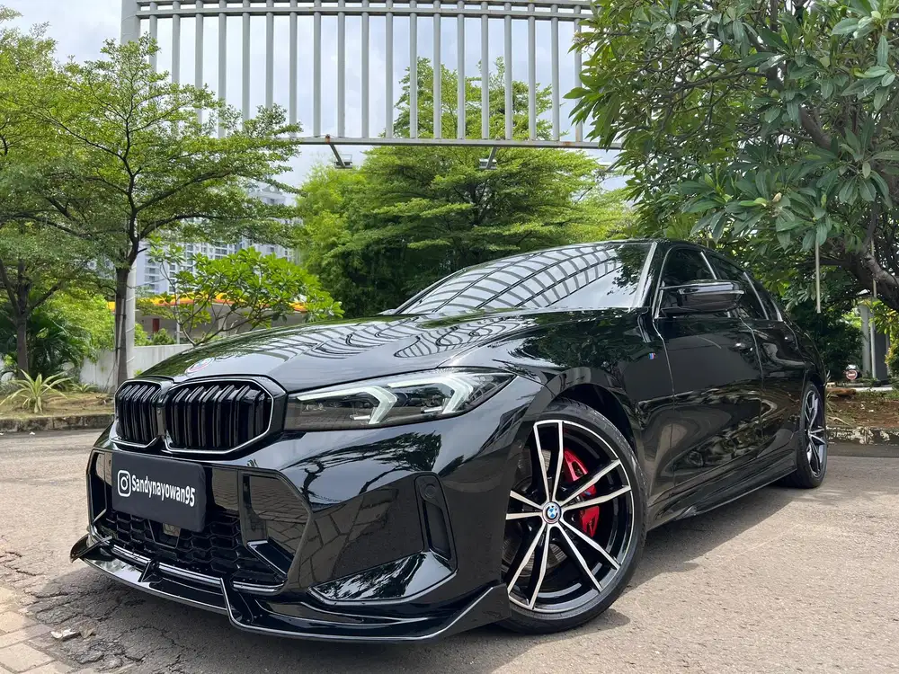 KM.6.000 TDP75JT BMW 330i M-SPORT 2024/2025 BLACK 330 i LIKE NEW FULL