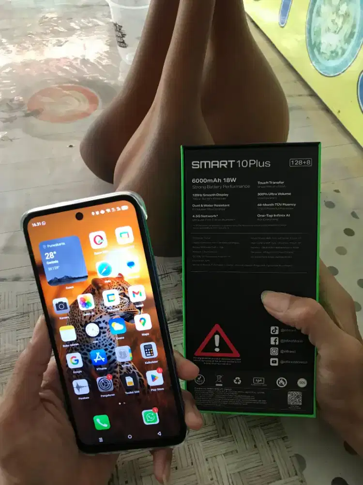 Jual Infinix Smart 10 Plus