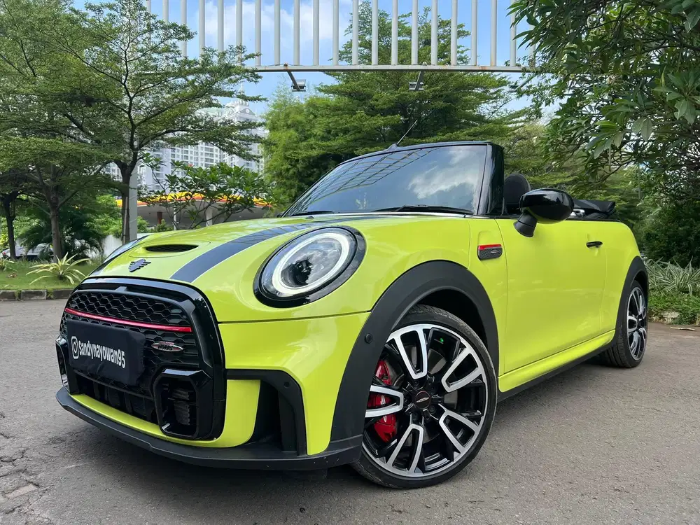 KM.8.000 UNIT RARE MINI COOPER CABRIO CABRIOLET JCW 2024/2023 ZESTY