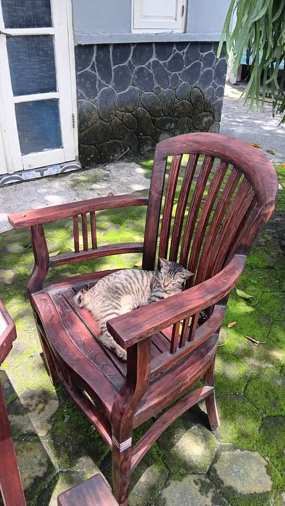 Meja Kursi Tamu Jati Bekas Lawas Jadul Lawasan Jadoel Antik Klasik