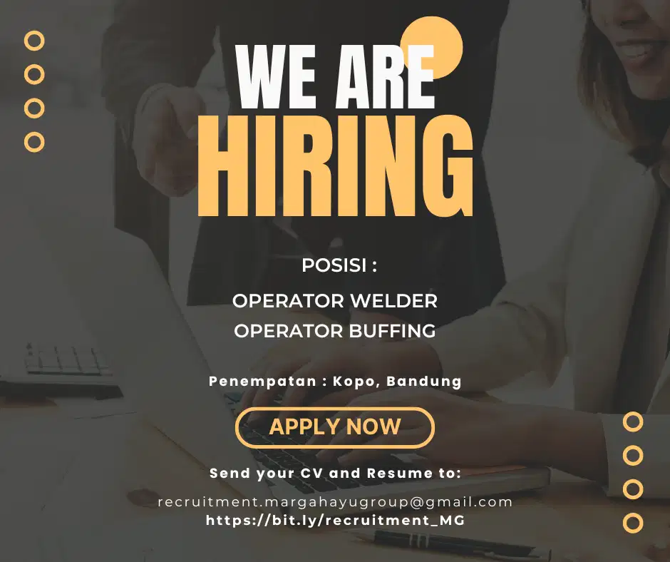 LOWONGAN KERJA OPERATOR PRODUKSI