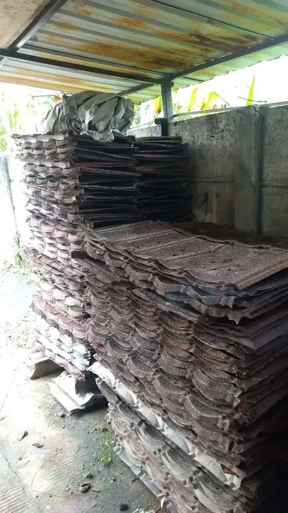 Asbes Metal pasir dan Pintu panel