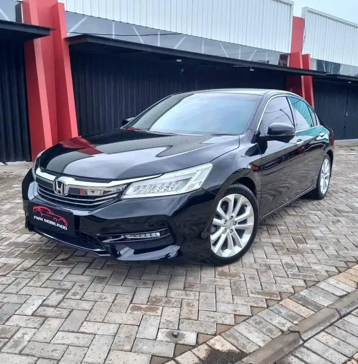 honda accord 2.4 vtil matic 2018 hitam, terawat