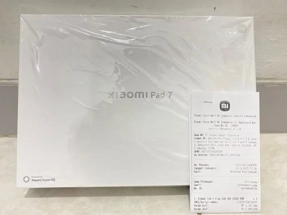 XIAOMI MI PAD 7 OFFICIAL STORE GARANSI RESMI 100%