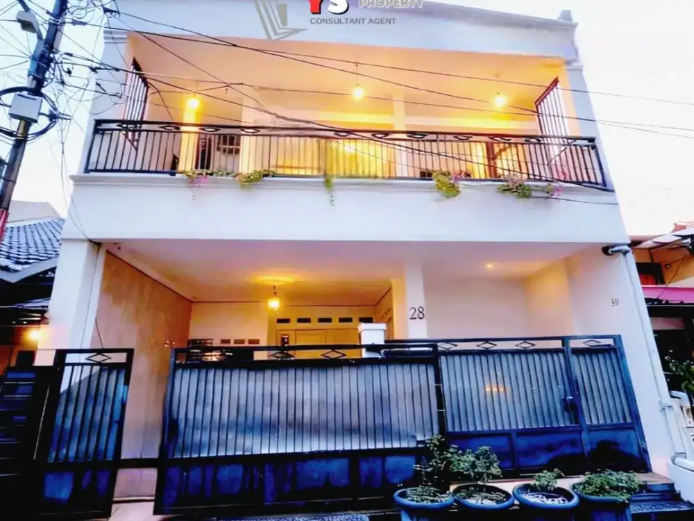 ZN87 Rumah Bagus 120 m2 Murah Pondok Bambu Duren Sawit Jakarta Timur