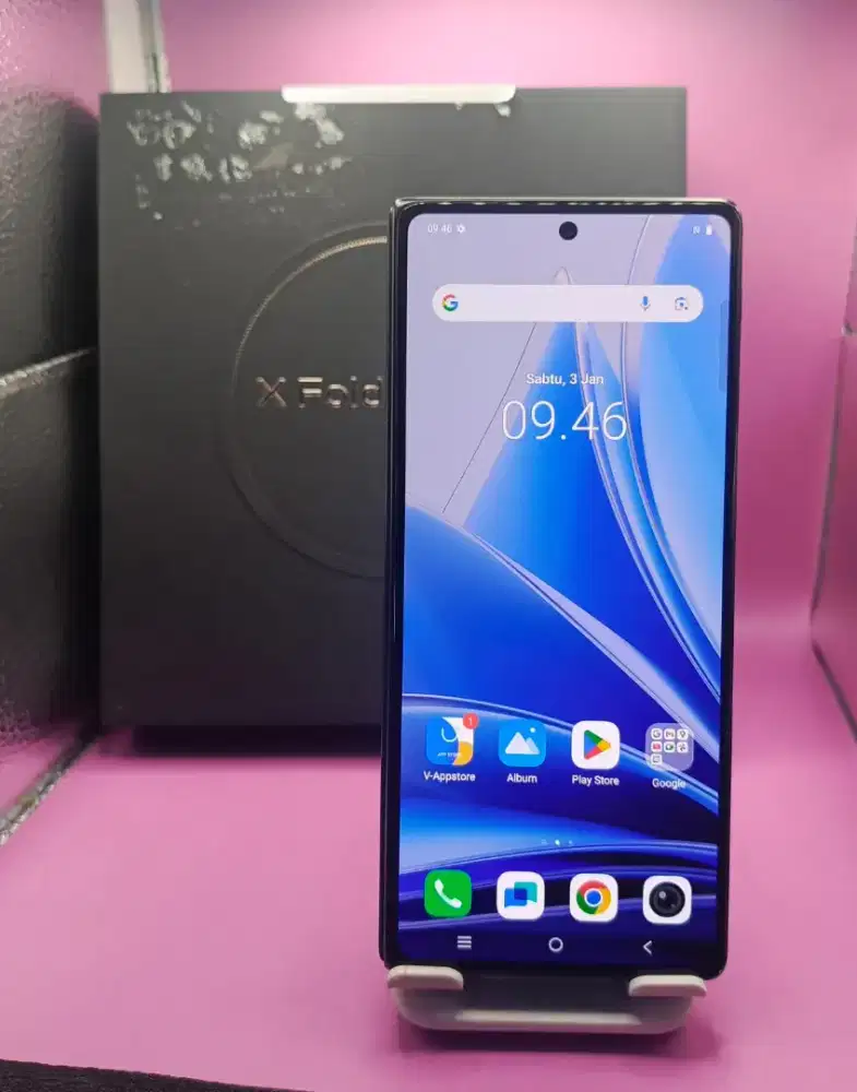 VIVO X FOLD 3 PRO RAM 16/512GB  ORIGINAL NORMAL FULLSHET 

TAMPILAN ME