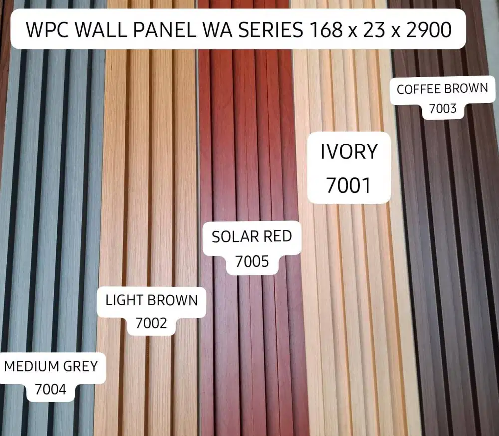 WPC Wallpanel Dinding / Wallpanel Aesthetic Dekorasi Rumah Mewah