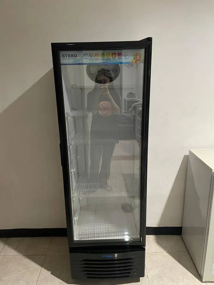 SHOWCASE STEKO MG-220 KULKAS CHILLER DISPLAY COOLER MG220 NO FROST