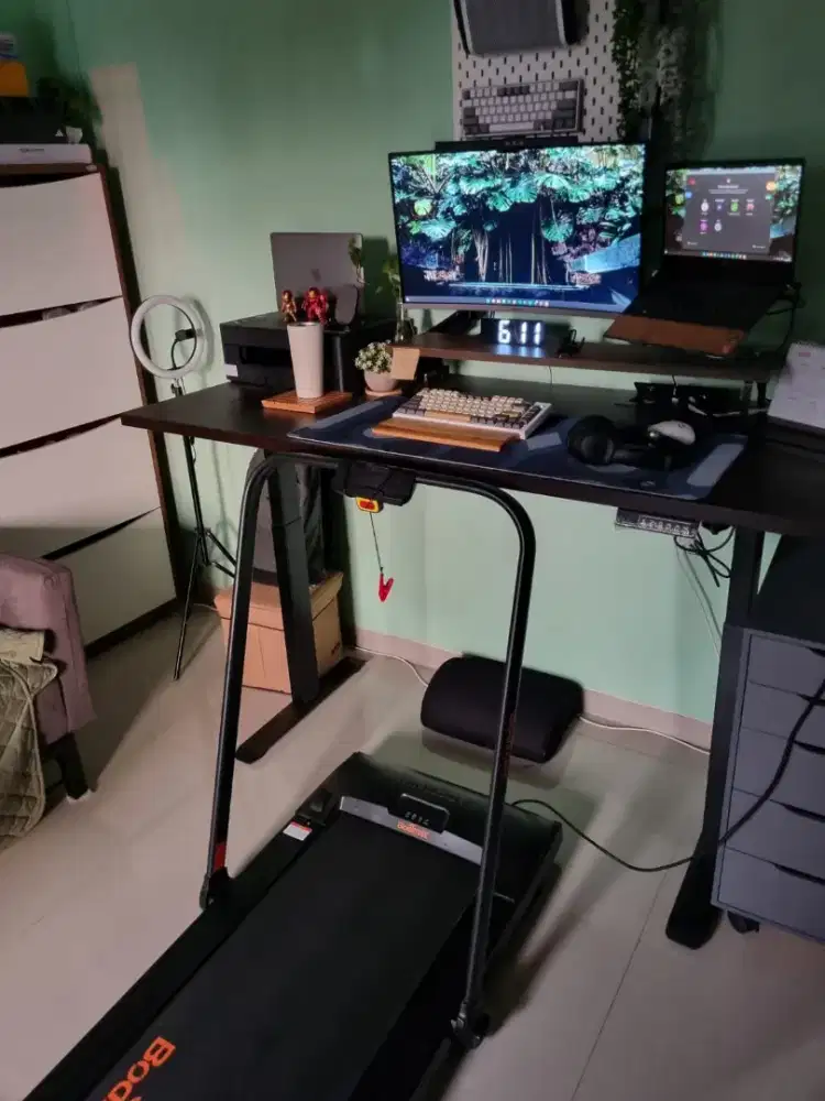 Meja Kerja Hidrolik 160x70cm