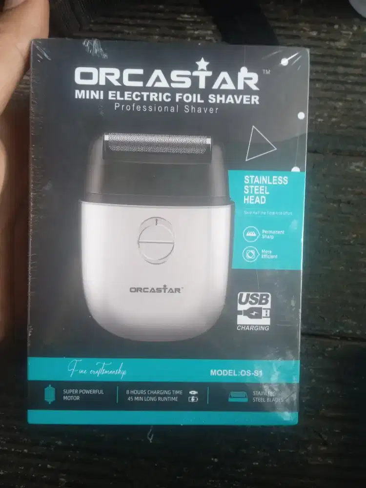 Profesional Shaver Portabel, untuk kumis/jenggot. Baru new