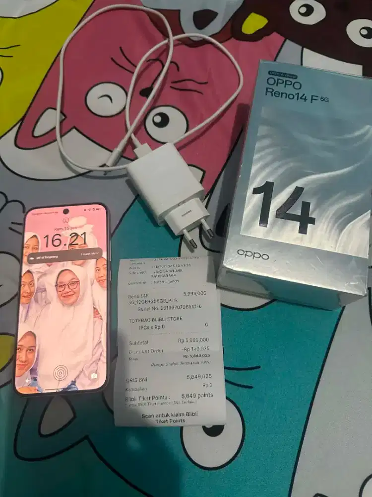 OPPO RENO 14F PINK