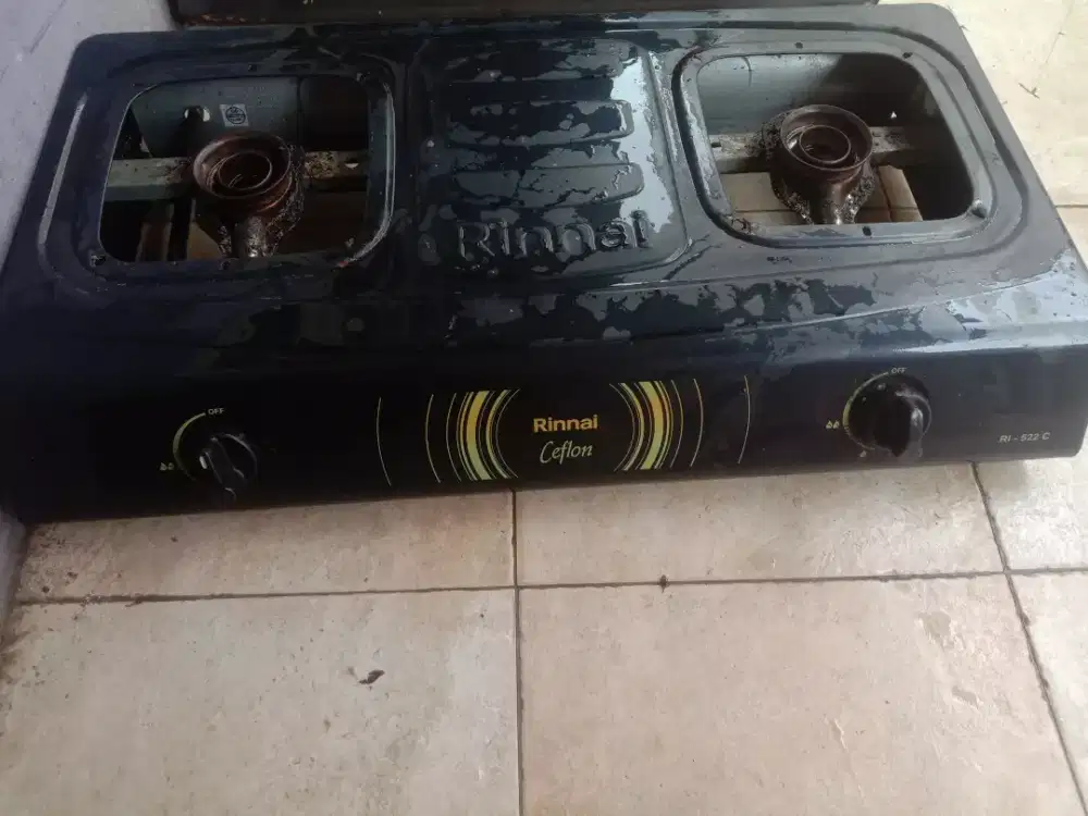 Kompor gas rinnai 2 tungku