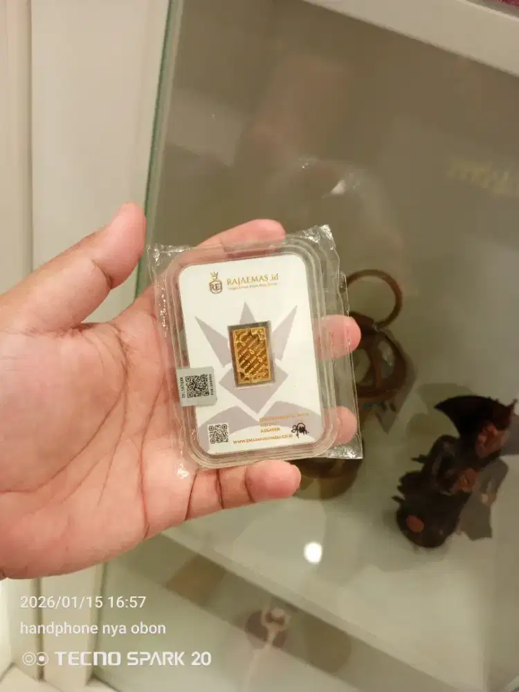 Logam mulia 5 gram raja emas