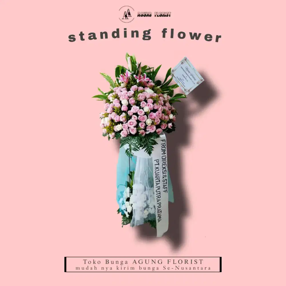 Bunga standing flower