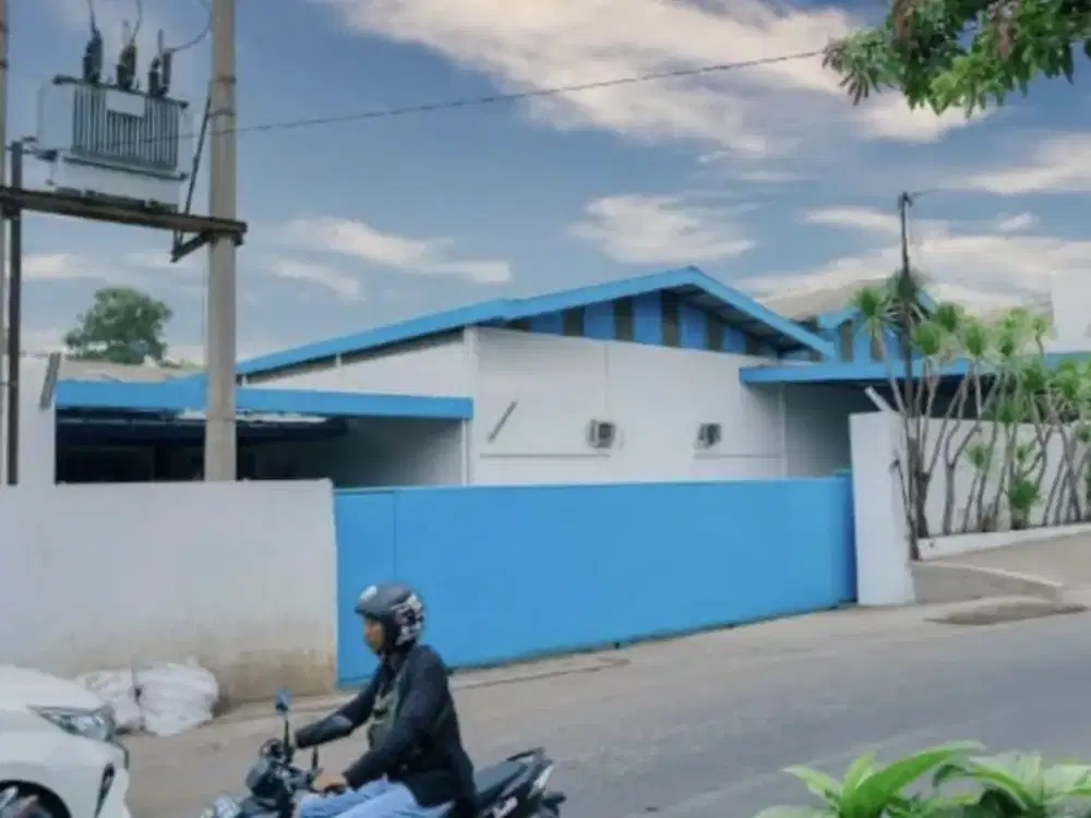 Pabrik AMDK.  Bebas Banjir. Pabrik masih Aktif.